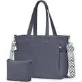 Oscaurt Cord Tote Bag Damen Umhängetasche Schultertasche Crossbody Handtasche Groß - Für Pendeln Einkaufen Reisen