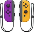 NINTENDO Switch Joy Con 2er Set, Neon-Lila/Neon-Orange