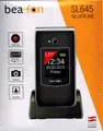 Beafon Silverline SL645 Klapphandy (schwarz), Farbdisplay,  SOS  Bea-fon