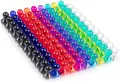 160 Stücke 11 x 17mm farbige und transparente Magnete, 8 Farben, Perfekt für ...