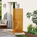 vidaXL Sichtschutz Innen/Außen 180,5 cm Massivholz Akazie