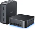 Blackview MP80 Mini Desktop PC, Intel 12th N97 mini Computer, 16GB LPDDR5 512GB M.2 SSD, Windows 11 Pro, Dual LAN, 3 HDMI, 4K UHD, Gigabit-Ethernet