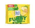 Ritter SPORT Schokolade, Ritter Sport White Lemon mit aufgeschlagener Zitronencreme Tafel 100g