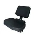 Beifahrersitz PVC Schwarz Schleppersitz Traktorsitz  Notsitz klappsitz universal