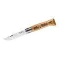 Opinel N¦8 Inox Animalia Jabalý Entrega CON 6 Berlingots EN Cada Caja-Nuevo, Silber, 19,5 cm