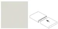 Getalit Pilzprofil 60 cm, 12 x 40 mm, silber
