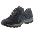 Waldläufer HOLLY Schnürschuh, Bequemschuh, Halbschuh, Outdoorschuh in Trekking-Optik, H-Weite blau 43 EU (9 UK)
