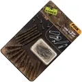 Fox Edges Camo Slik lead clip kit Gr. 10 - 5 Leadclips für Karpfensysteme