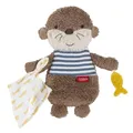 Fehn Knister-Otter Theo – Activity-Rascheltier zum Greifen, Lauschen, Spielen & Geräusche erzeugen - fördert Babys Sinne & Motorik - idealer Begleiter für Babys und Kleinkinder ab Geburt