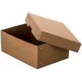FALKEN PURE Aufbewahrungsbox 4,5 l braun 18,0 x 25,0 x 10,0 cm, 1 St.