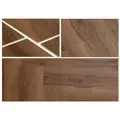 NoblesBox Vinyllaminat Klick Hart Vinylboden SPC, Fliesendekor, Fischgrät,7mm