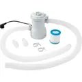TecTake GmbH tectake Swimming Pool rund mit Stahlrahmen und Filterpumpe Ø 300 x 76 cm - blau - 402895