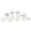 Chicco Starter Set NATURAL FEELING 2x150ml 2x250ml 1 Sauger 1 Physioforma Soft 1 Flaschenbürste UNI 0m+ (150 ml) (00081311630000)