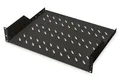 Digitus DN-19 TRAY-2-SW - Rack - Regal - RAL 9005 - 2U - 48.3 cm (19")