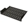 Digitus Fachboden DN-19 TRAY-2-SW, für Netzwerkschrank, 2HE, 48,3 x 8,85 x 35,2cm (BxHxT), schwarz