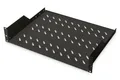 Digitus Fachboden 19"-Schränke festeinbau ab 450mm Tiefe bis 25kg 2HE RAL9005 schwarz (DN-19 TRAY-2-SW)