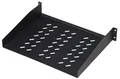 DIGITUS 19" Fachboden 2 HE Festeinbau Tiefe: 370 mm schwarz