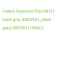 inateck Keyboard iPad 11" gray iPad Pro 7th [2024] Gen. Com. KB09121_BLACK GRAY