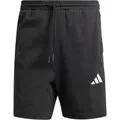 Adidas Essentials 3-Streifen Sweatshort - schwarz