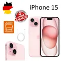 NEU Apple iPhone 15 - 128GB - Rosé (Ohne Simlock) ✔️24 Monate Garantie ✔️OVP