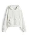 OPUS Damen Sweatshirt | Grover Loose Hoodie mit weich angerauter Innenseite Milk, 44