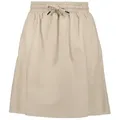 OAKWOOD Sommerrock Damen Lederrock NINA (1-tlg) weiß S