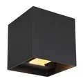 GLOBO B VERONIKA Außenleuchte Aluminium Druckguss schwarz, 2x LED, 3000 K, IP54,