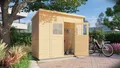 Gartenhaus aus Holz Alster 2 245x125 cm Bausatz Schuppen Gerätehaus Topseller