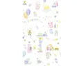 Fototapete Vlies 39188-1 The Wall II Kinder Häschen Weiß Bunt 3-tlg. 159 x 280 c