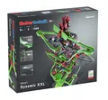 fischertechnik 544619 Kugelbahn Dynamic XXL – Murmelbahn, Bausatz für Kinder ab 9 Jahren, Lernspielzeug mit Motor, Looping und Rainbow-LEDs, grün