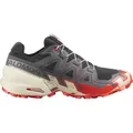 SALOMON SPEEDCROSS 6 - Hr., black/fiery red/almond milk (9,5 UK)