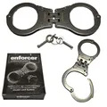 Handschellen enforcer Edelstahlkette Pin-Lock Arretierung inkl. 2 Schlüssel