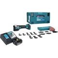Akku-Multifunktions-Werkzeug DTM52T1JX2, 18Volt (blau/schwarz, Li-Ionen-Akku 5,0 Ah, MAKPAC)