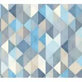 A.S. Création Vliestapete A.S. Création Scandinavian 2, Geometrische Tapete, blau, grau