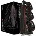XFX RX 7800XT Quick Siler Black Limited GAMING 16GB DDR6 3x retail - 16.384 MB - Braun