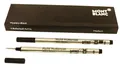 2x Montblanc® 128231 Tintenrollermine - M, mystery black