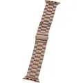 Peter Jäckel Edelstahlarmband Milanaise Armband für Apple Watch 49/44/42mm aus Edelstahl in Roségold