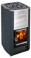 Harvia Holz-Saunaofen M3 für 6-13 m³ Sauna, 30 kg Steine, mit Glastür