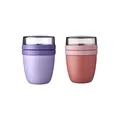 Mepal | Lunchpot Mini | Vivid Lilac & Mauve | perfekt für Joghurt & Müsli | 300m