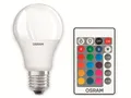 OSRAM LED-Lampe P60 mit Fernbedienung, E27, EEK: G, 9,7 W, 806 lm, 2700 K