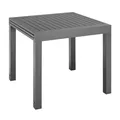 Juskys Ausziehbarer Gartentisch Laki 80 x 80 cm