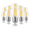LED Glühbirne Birne Filament Leuchtmittel E27 Lampe Warmweiß 2700 K, 4,5 W 1 Stück