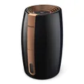 Philips Luftbefeuchter 2000 Serie, NanoCloud-Technologie, 99,97% weniger Bakterien, 200 ml/h, 2L Tank, Ultra leise (33 dB), Sensor, 3 Stufen, Auto- & Schlafmodus, Timer, Schwarz (HU2718/10)
