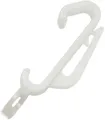 GARDINIA Gardinengleiter Gardinen-Clip-Gleiter, (20-St), an jeder Position verwendbar