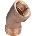 Viega Bogen 281755 R 3/8 x Rp 3/8, 45°, Rotguss