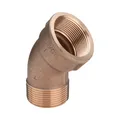 Viega Bogen 45 Grad 3121 in R3/8 x Rp3/8 Rotguss