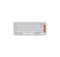 Logitech POP ICON KEYS - Weiss Tastatur Tastatur