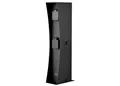 Ledino 11790000001025 Steckdosenpfosten mit 2 Steckdosen, anthrazit, Outdoor