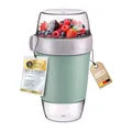 Westmark Lunchpot, groß, mit 3 auslaufsicheren Fächern, Mint-Grün