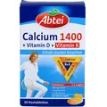 Perrigo Deutschland GmbH ABTEI Calcium 1400+Vitamin D3+K Kautabletten 30 St.